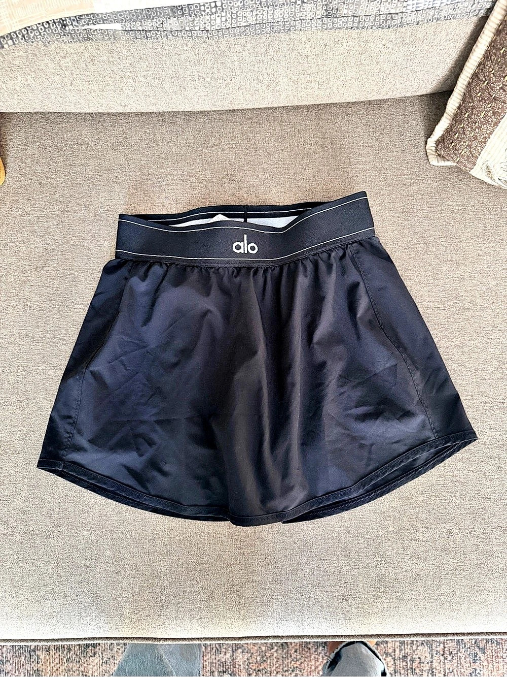 Alo Black Athletic Shorts Like New